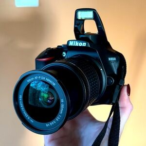 Nikon D3500 +lenses and accessories (see description) Excellent condition.